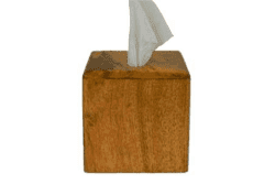 Tissue Box Wood