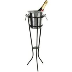 Wine Bucket SS With Stand