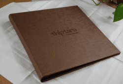 Leather Menu Folder