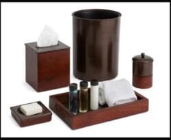 Bathroom Set SS Wood