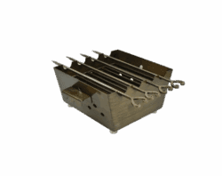 BBQ Grill Brass
