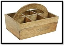 Wood Table Caddy