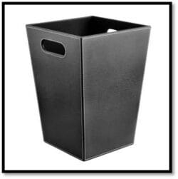 Leather Bin