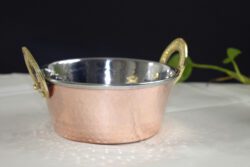 Curry Serving  Copper Pan