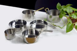 Curry Serving Pan SS With Handles