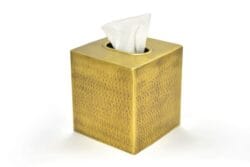 Tissue Box Brass