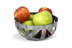 Fruit Bowl Galvanized Iron