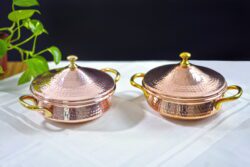 Copper Pans  with Lid