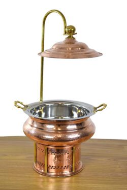 Copper Chaffing Dish with Hanger