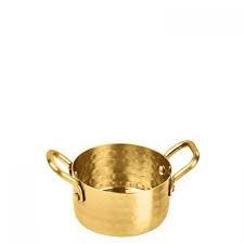 Curry  Serving Pan in Brass  With Handles
