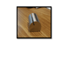 Buffet Tag Holder SS Cylinder